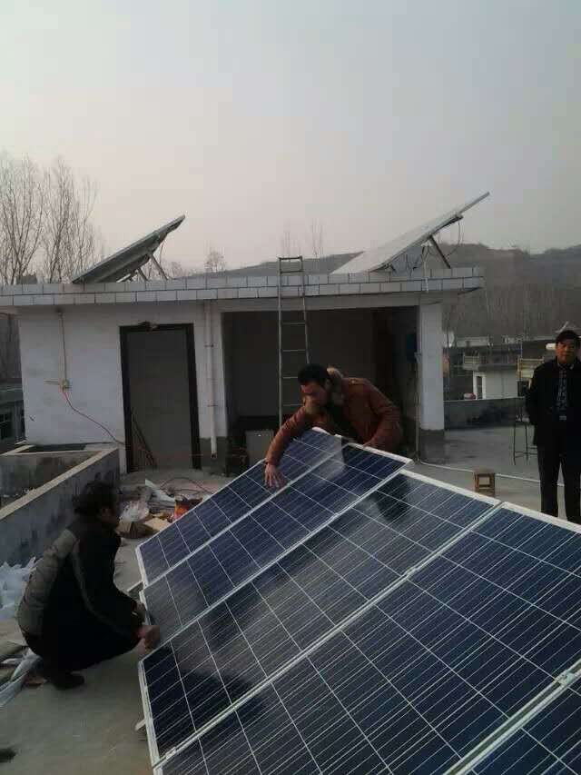 嵩縣田湖鎮六千瓦光伏電站